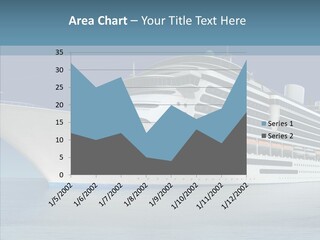 Ocean Cruise Sky PowerPoint Template