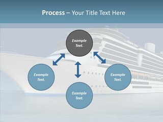 Ocean Cruise Sky PowerPoint Template