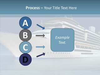 Ocean Cruise Sky PowerPoint Template