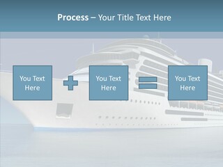 Ocean Cruise Sky PowerPoint Template
