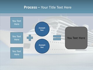Ocean Cruise Sky PowerPoint Template