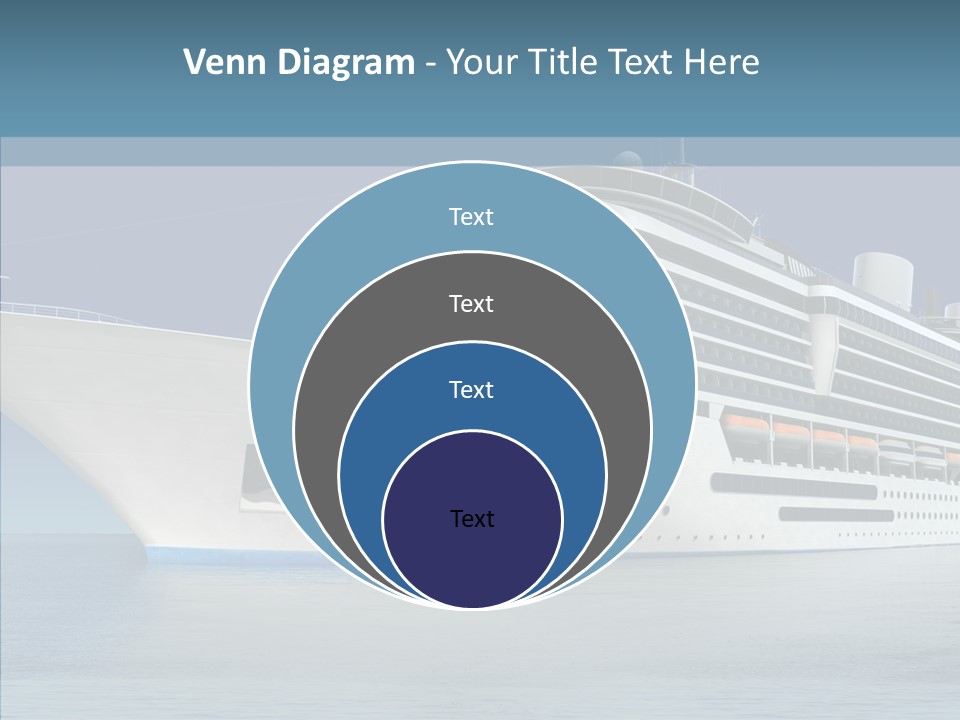 Ocean Cruise Sky PowerPoint Template