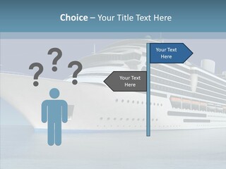 Ocean Cruise Sky PowerPoint Template