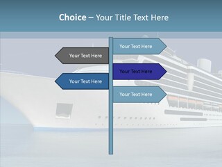 Ocean Cruise Sky PowerPoint Template