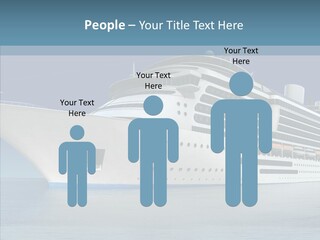 Ocean Cruise Sky PowerPoint Template