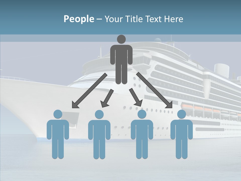 Ocean Cruise Sky PowerPoint Template