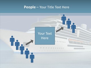 Ocean Cruise Sky PowerPoint Template