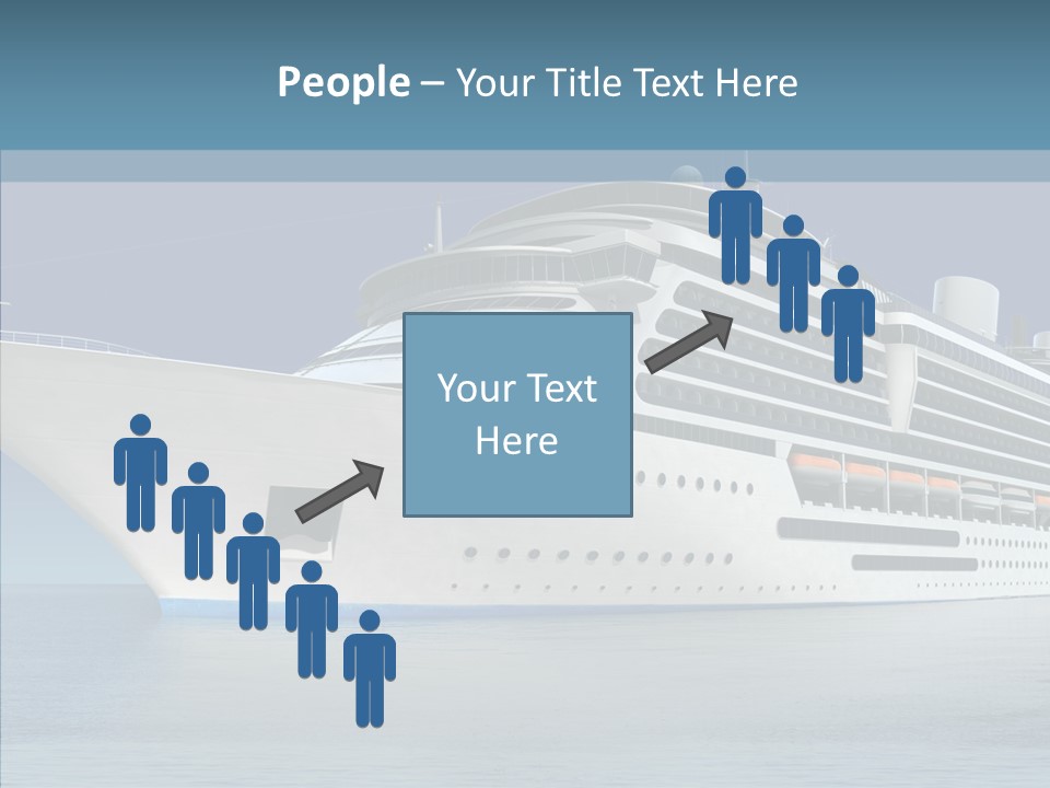 Ocean Cruise Sky PowerPoint Template