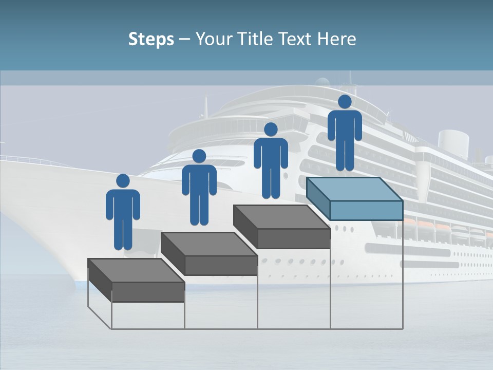 Ocean Cruise Sky PowerPoint Template