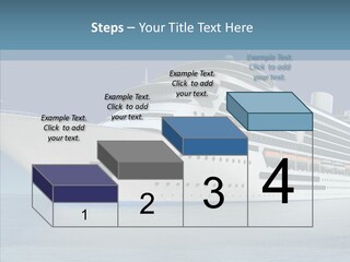 Ocean Cruise Sky PowerPoint Template