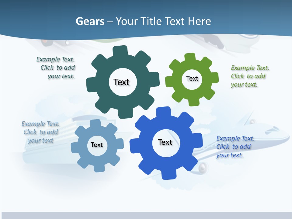 Moving Global Water PowerPoint Template