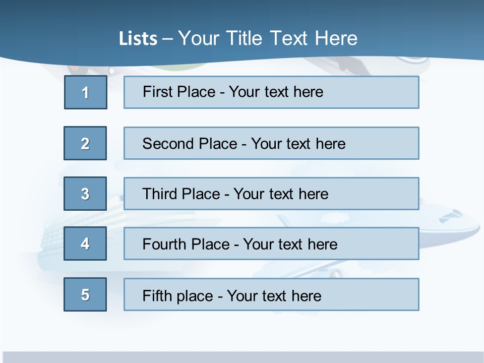 Moving Global Water PowerPoint Template