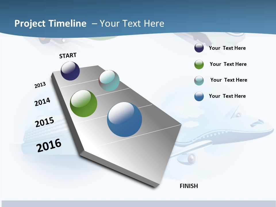 Moving Global Water PowerPoint Template