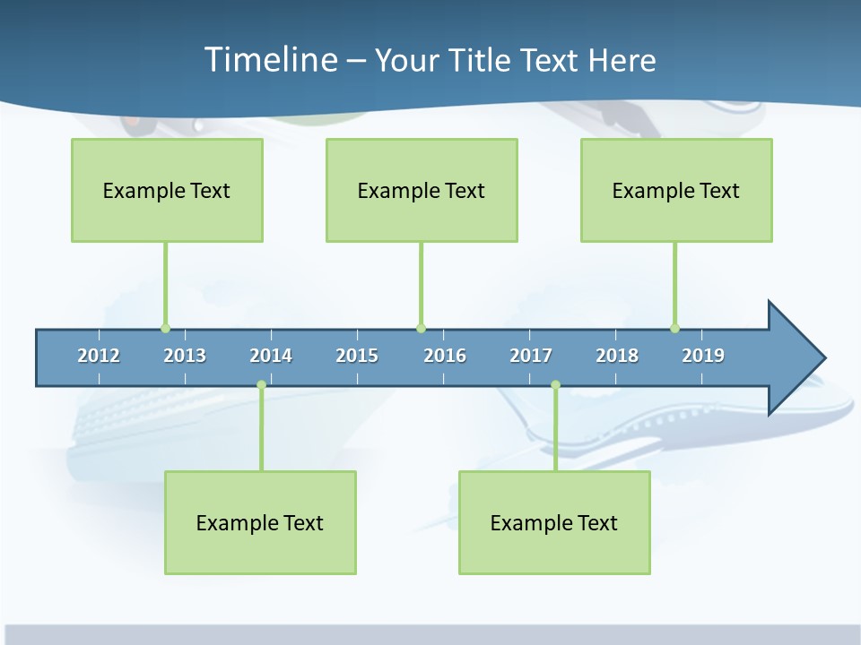 Moving Global Water PowerPoint Template