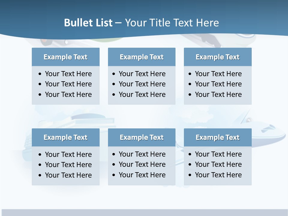Moving Global Water PowerPoint Template