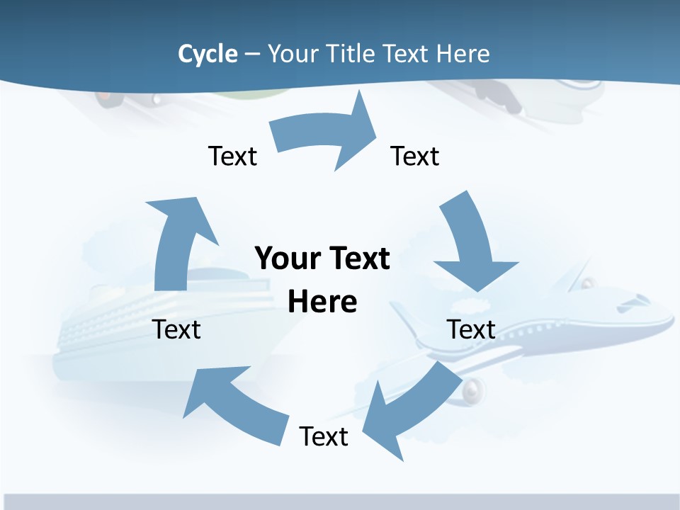 Moving Global Water PowerPoint Template