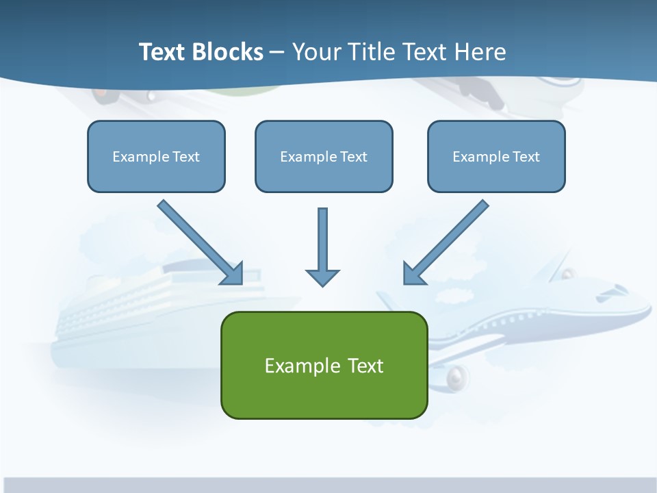 Moving Global Water PowerPoint Template