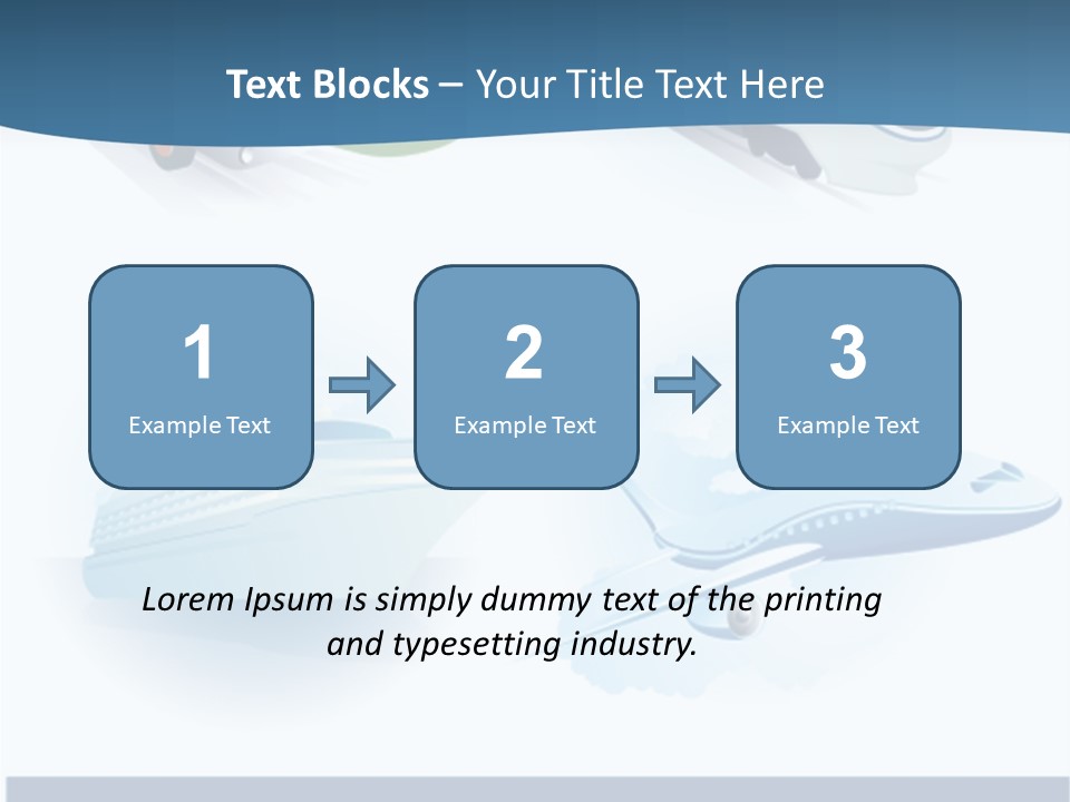 Moving Global Water PowerPoint Template