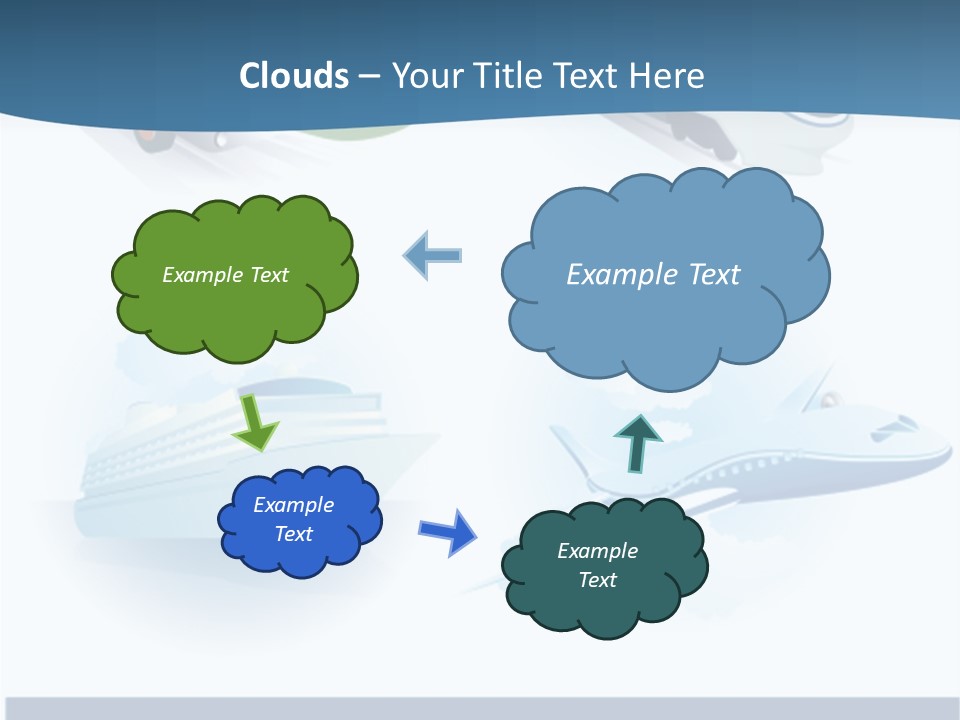Moving Global Water PowerPoint Template