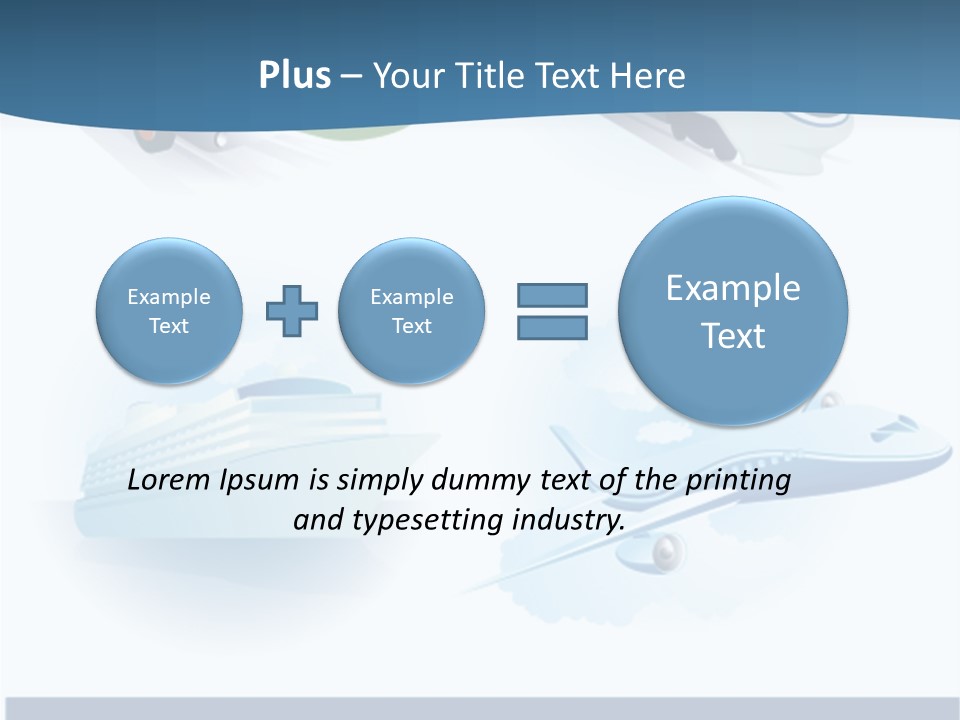 Moving Global Water PowerPoint Template