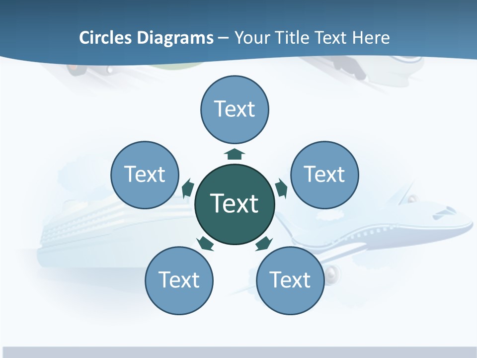 Moving Global Water PowerPoint Template