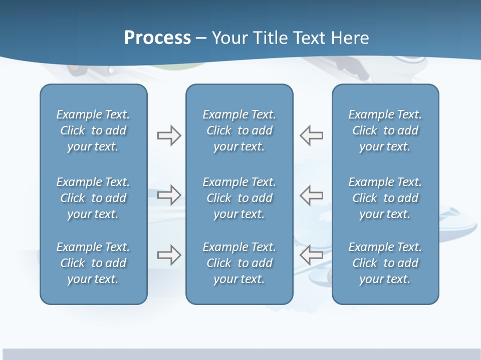 Moving Global Water PowerPoint Template