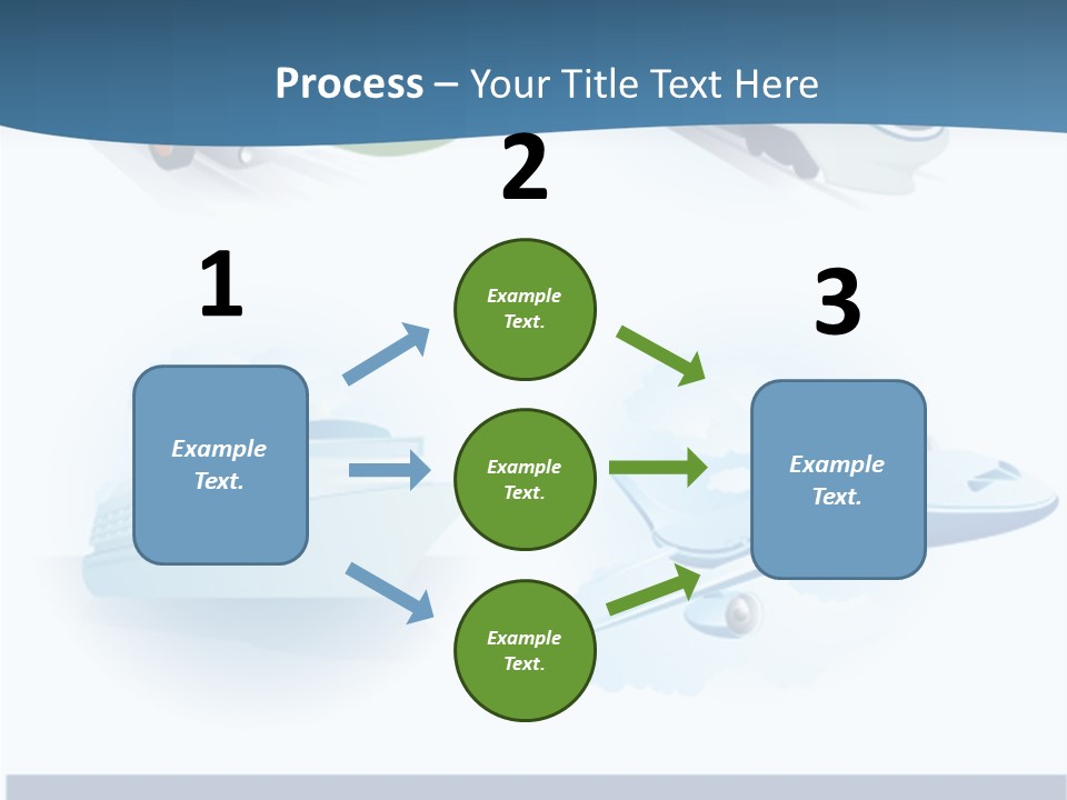 Moving Global Water PowerPoint Template