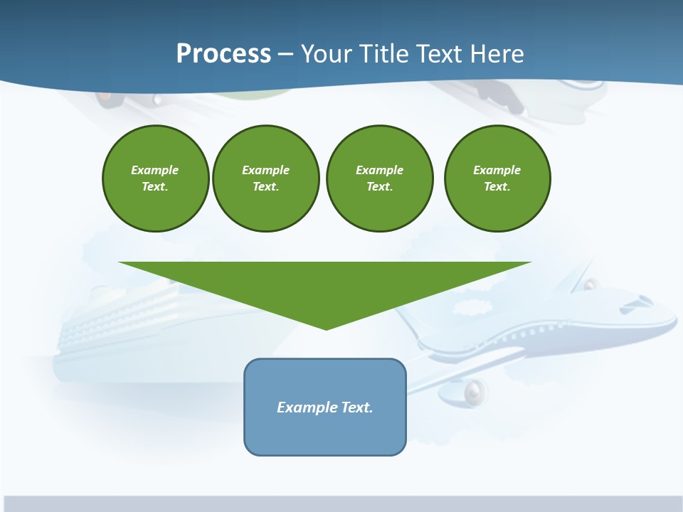Moving Global Water PowerPoint Template
