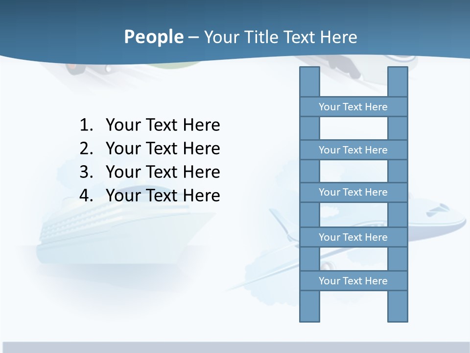 Moving Global Water PowerPoint Template