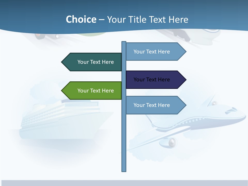 Moving Global Water PowerPoint Template