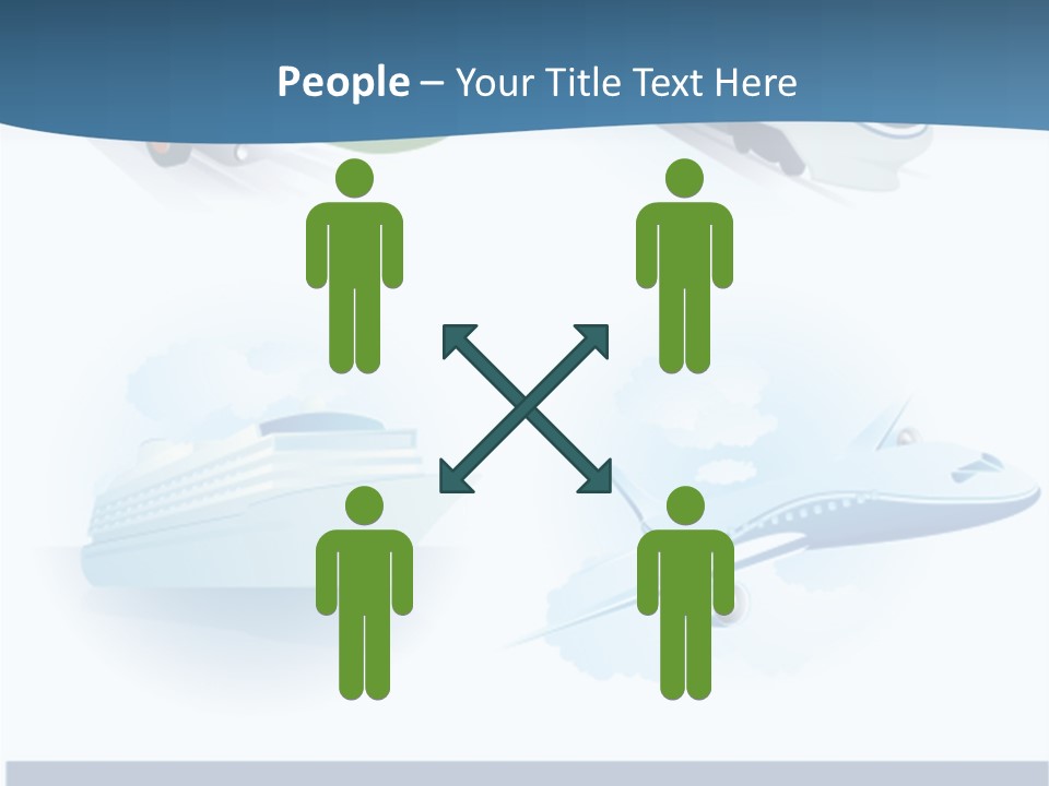 Moving Global Water PowerPoint Template