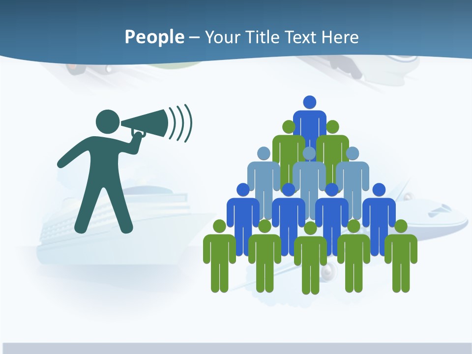 Moving Global Water PowerPoint Template