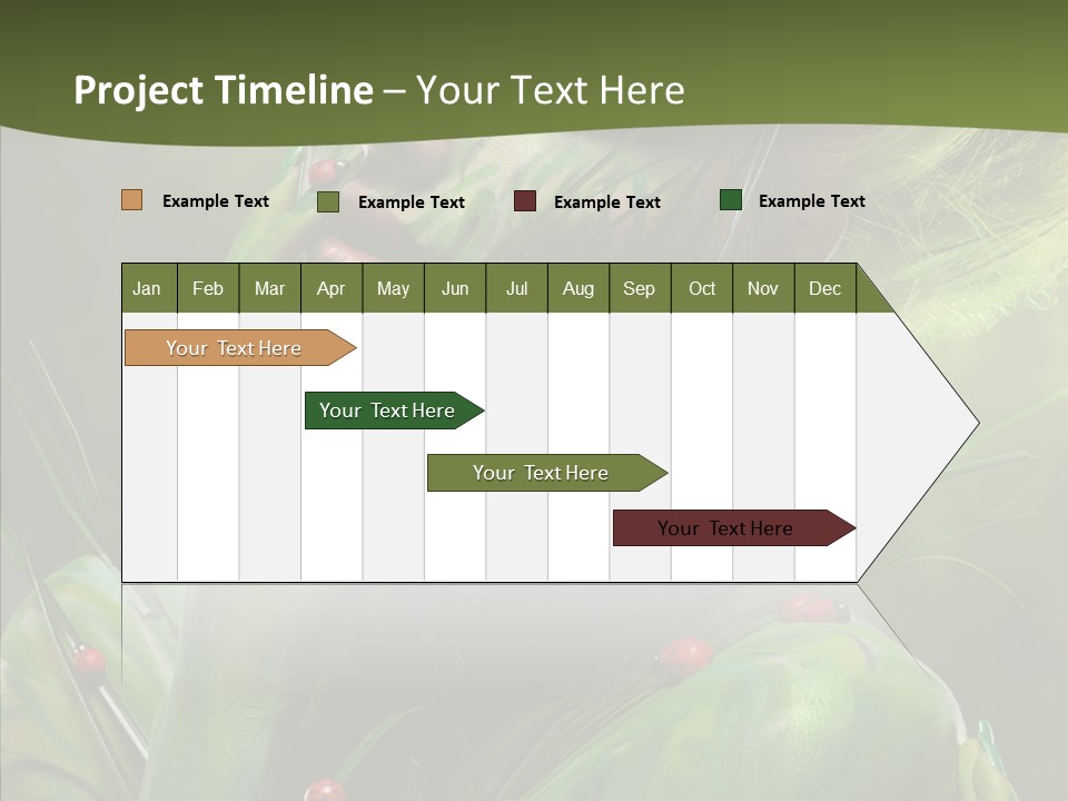 Blonde Studio Eyes PowerPoint Template