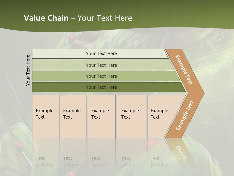 Blonde Studio Eyes PowerPoint Template