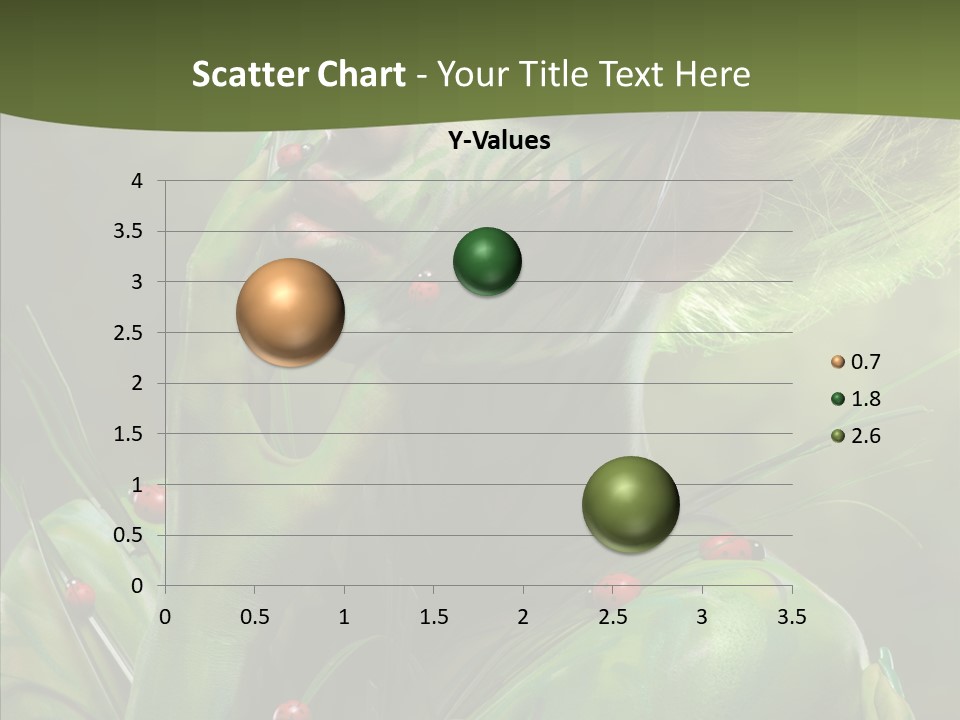 Blonde Studio Eyes PowerPoint Template