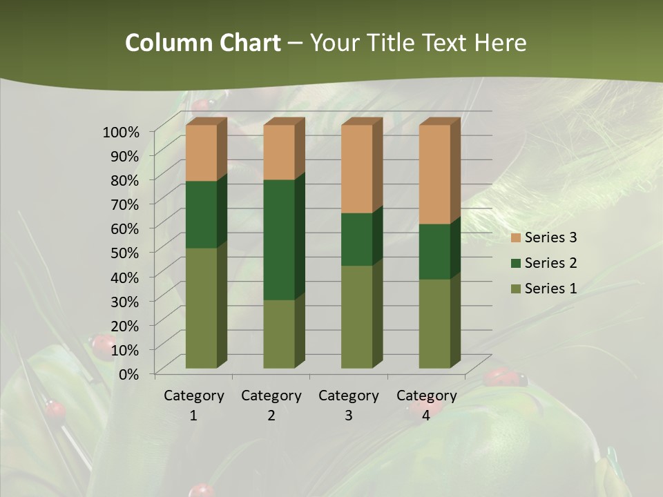 Blonde Studio Eyes PowerPoint Template