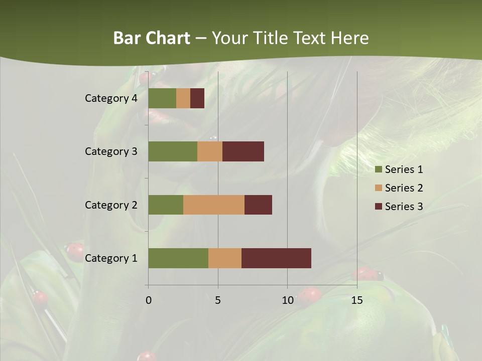 Blonde Studio Eyes PowerPoint Template