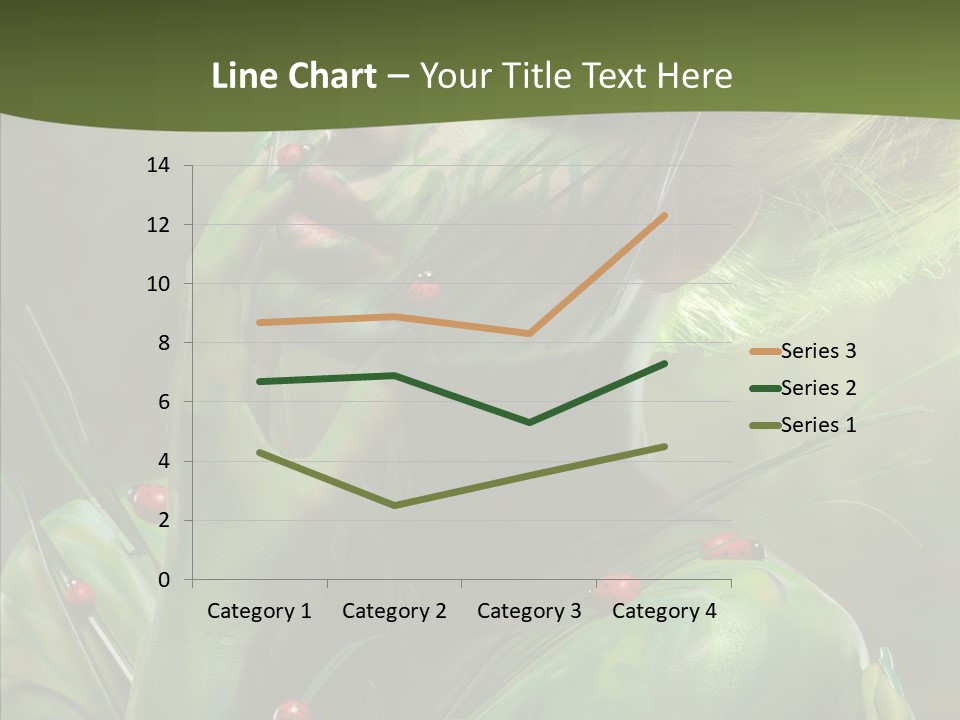 Blonde Studio Eyes PowerPoint Template