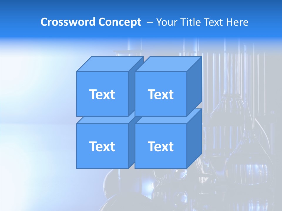 Instrument Equipment Blue PowerPoint Template