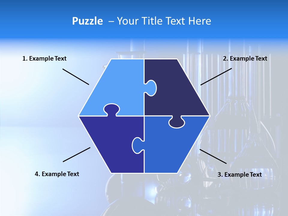 Instrument Equipment Blue PowerPoint Template
