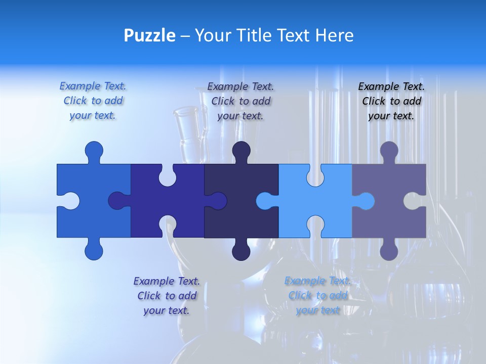Instrument Equipment Blue PowerPoint Template