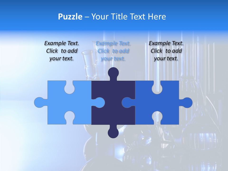 Instrument Equipment Blue PowerPoint Template