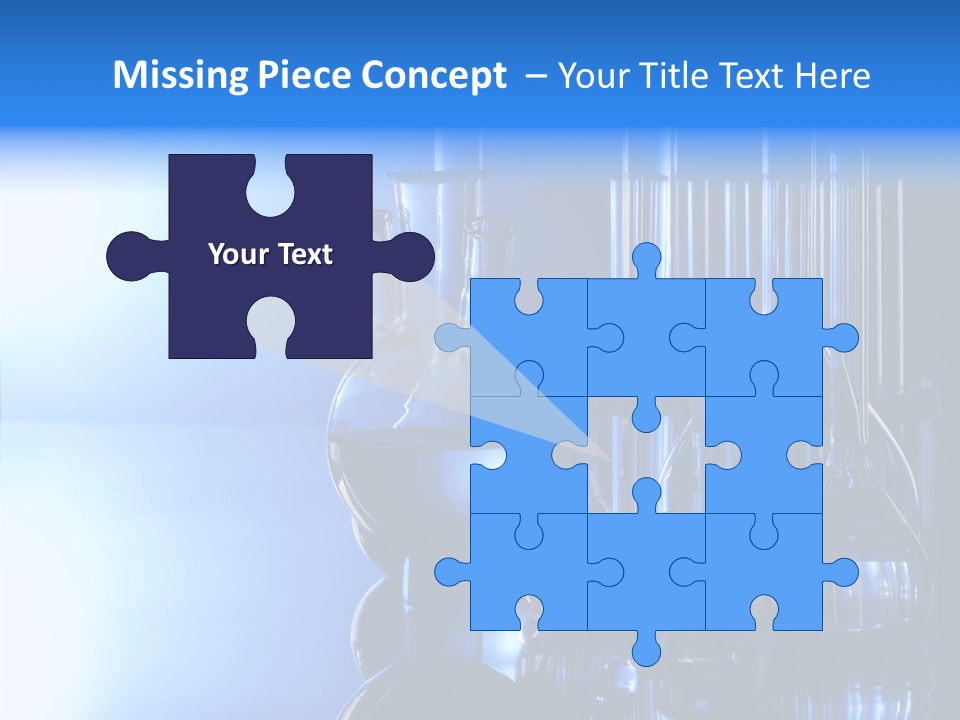 Instrument Equipment Blue PowerPoint Template