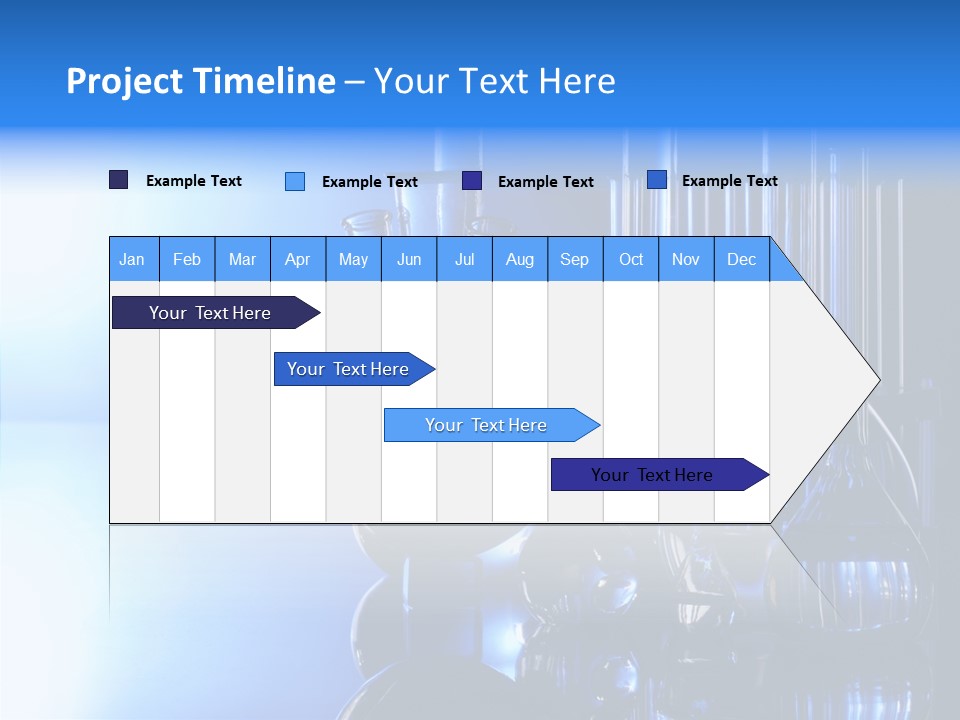 Instrument Equipment Blue PowerPoint Template