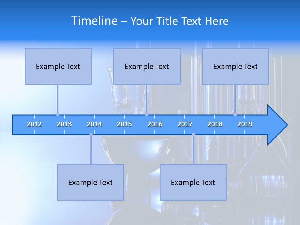Instrument Equipment Blue PowerPoint Template