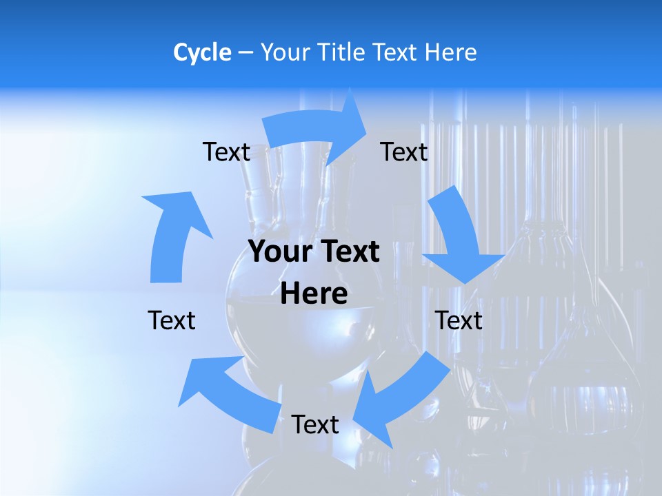 Instrument Equipment Blue PowerPoint Template