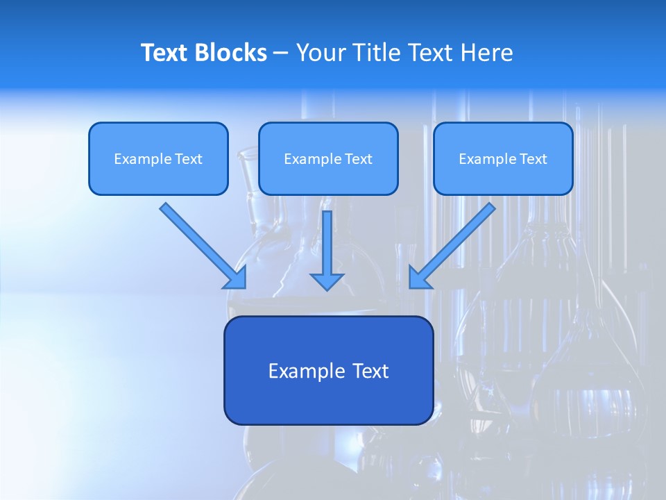 Instrument Equipment Blue PowerPoint Template