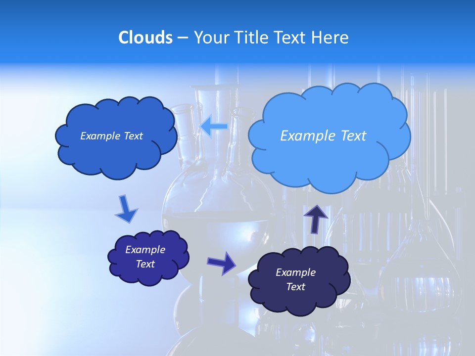 Instrument Equipment Blue PowerPoint Template