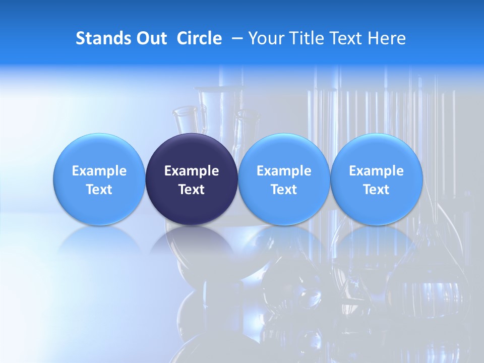 Instrument Equipment Blue PowerPoint Template