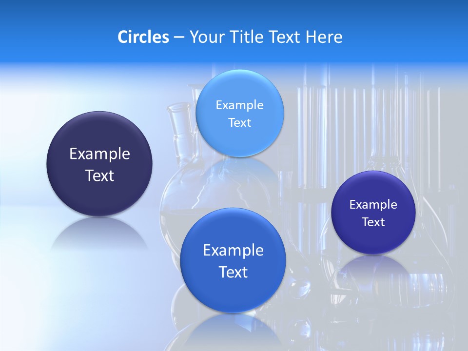 Instrument Equipment Blue PowerPoint Template